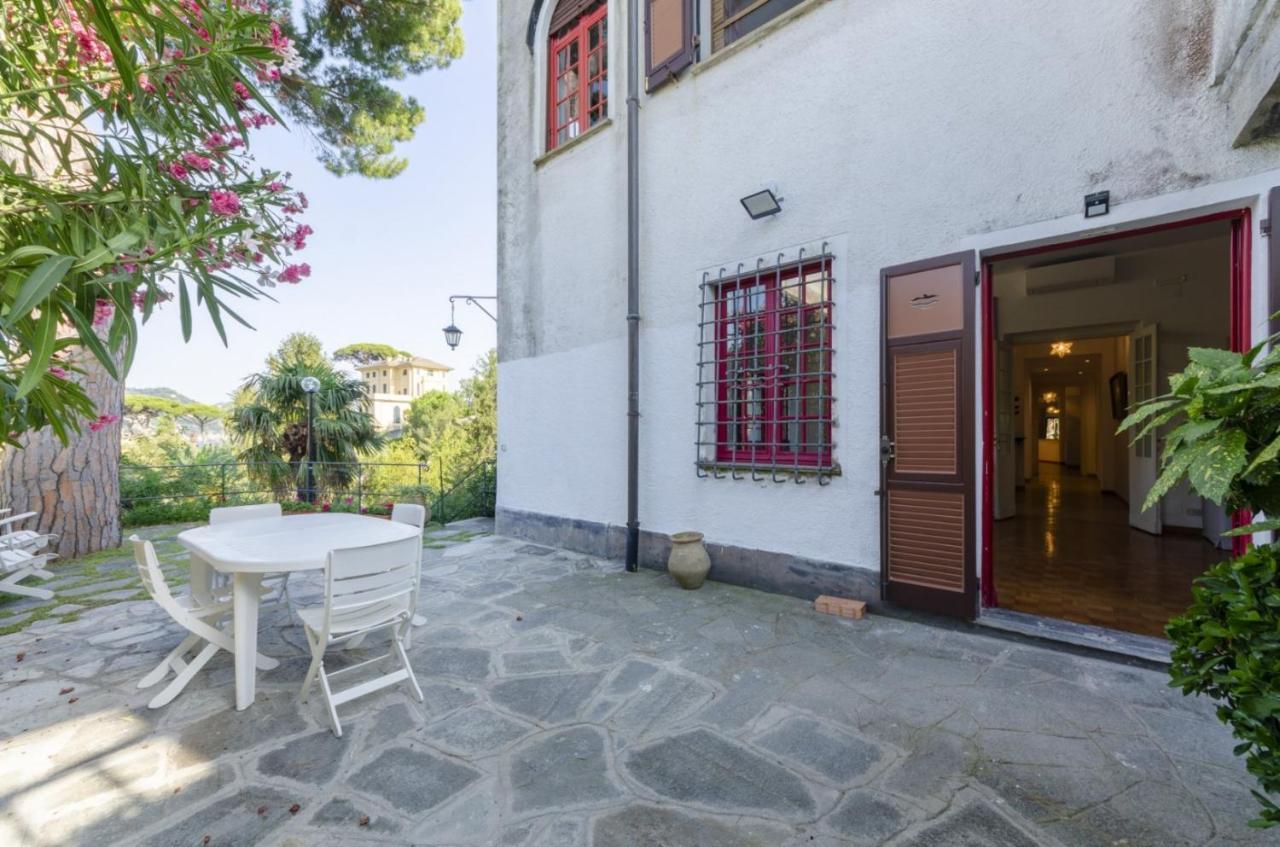 Joivy Apt With Amazing Sea View And Patio, Next To Port Of Rapallo Kültér fotó