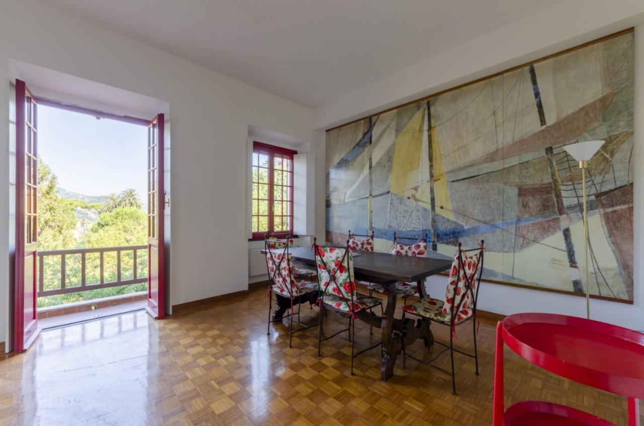 Joivy Apt With Amazing Sea View And Patio, Next To Port Of Rapallo Kültér fotó